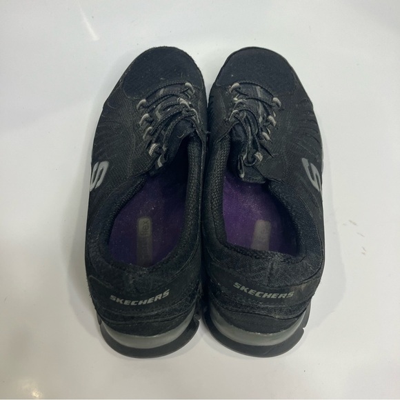 Skechers gratis in motion sneakers black gray women’s size 8.5 casual walking - Picture 6 of 10